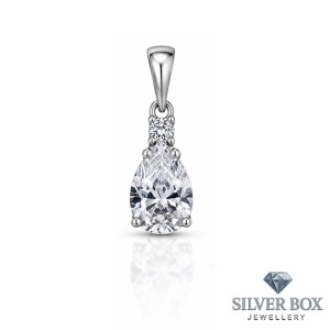 Сребърна висулка "Crystal Drop“ с циркони SKT384.1